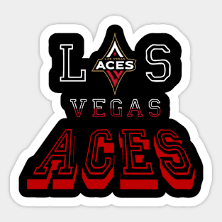 las vegas aces Sticker